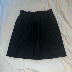 J.Crew Black Wool Skirt